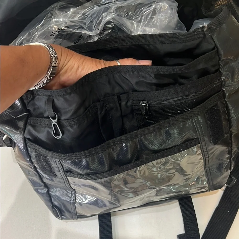 Rare Scott USA Waterproof Unisex Messenger /Bike Bag w/Adjust Strap, Reflectors - Picture 8 of 13